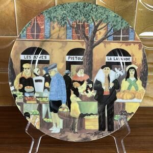 Guy Buffet GBC Marché Provençale Dinner Plate
